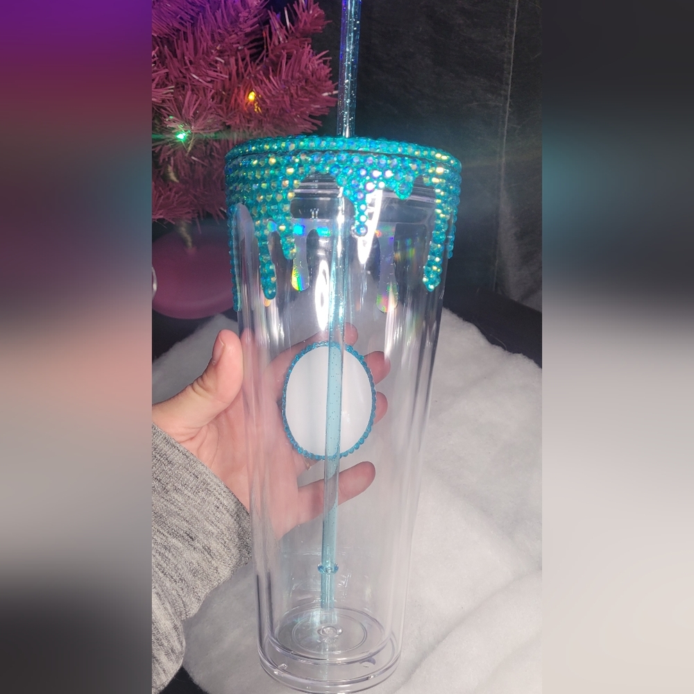 Drip Rhinestone Tumbler - Picture 6 of 6